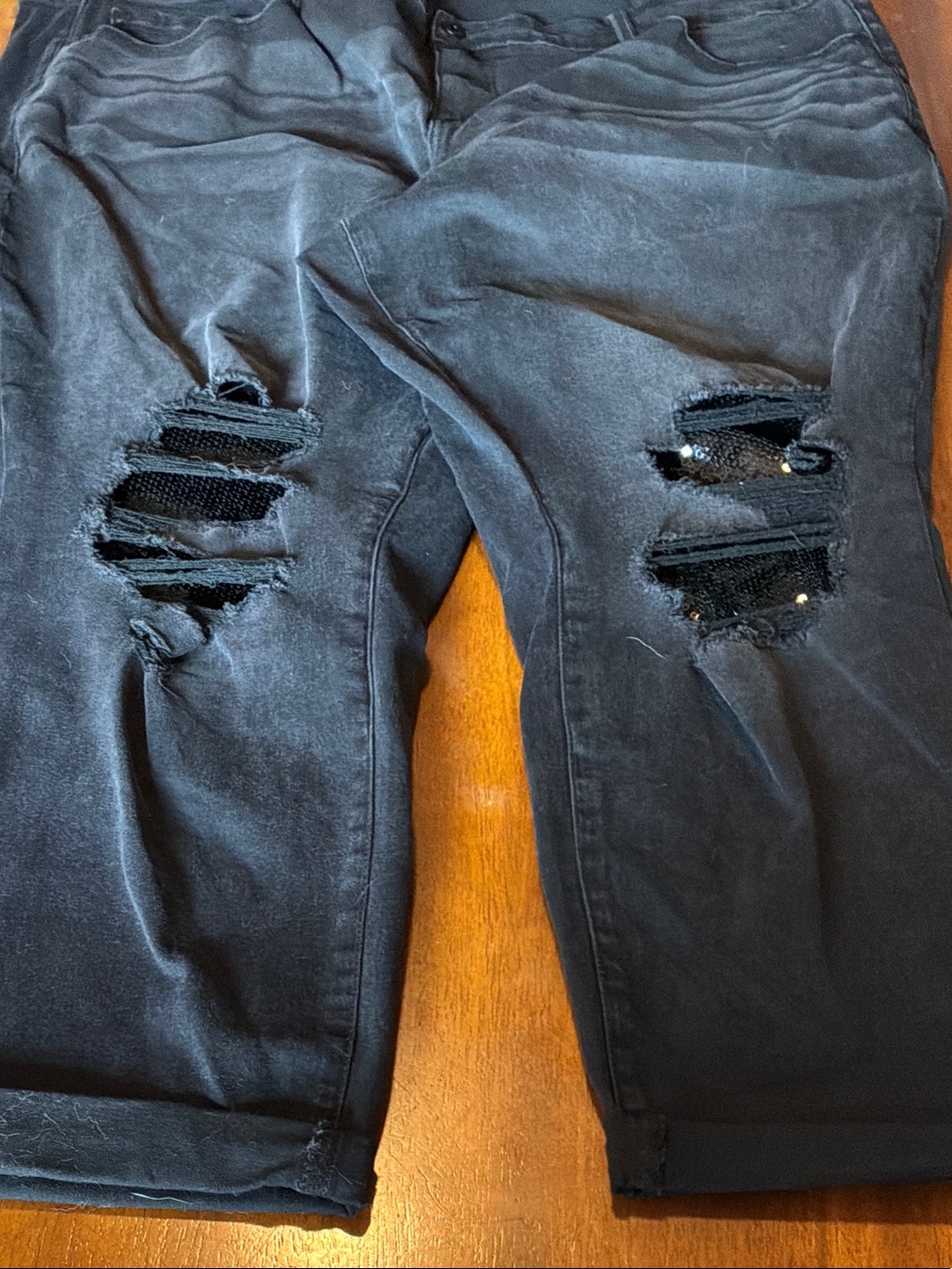 torrid Black Boyfriend Straight Vintage Stretch Jeans